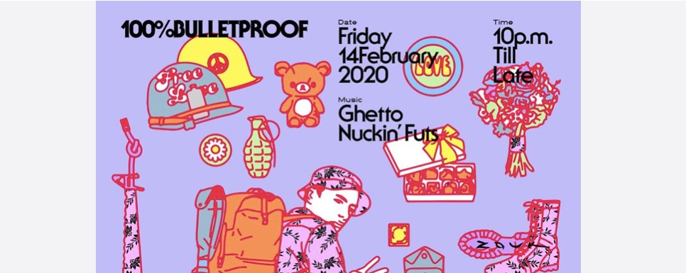 100% Bulletproof presents Ghetto with Nuckin’ Futs
